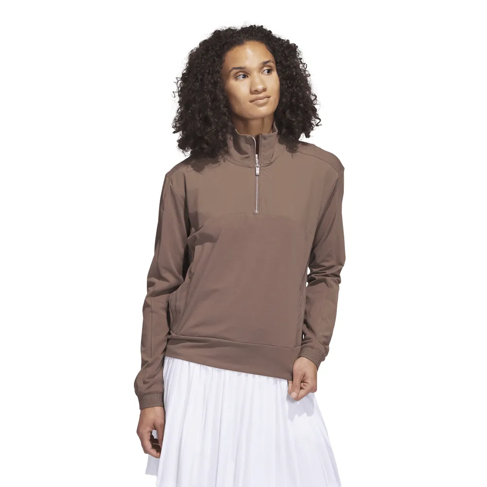 Adidas Ultimate 365 Tour Quarter Zip Oversized Sweatshirt